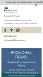 Mobile Screenshot of broadhilltravel.com